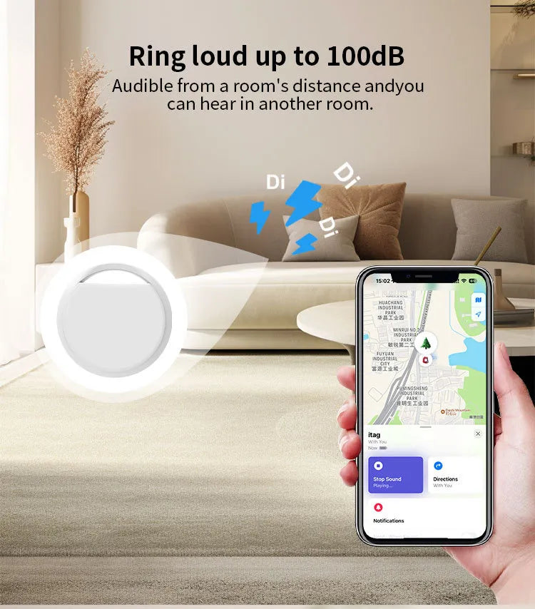 Bluetooth Haustier-Tracker & Anti-Verlust Alarm
