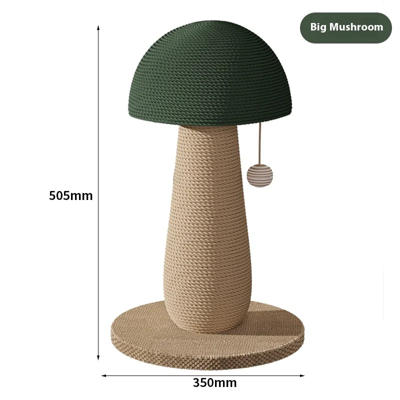 Kratzbaum für Katzen, Pilz- oder Clown Form