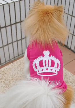 Sommerweste für Hunde "Princess", Pink